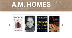 Desktop Screenshot of amhomesbooks.com